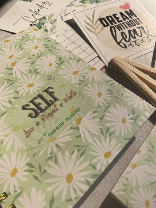 The Ultimate Undated Planner - Self Love