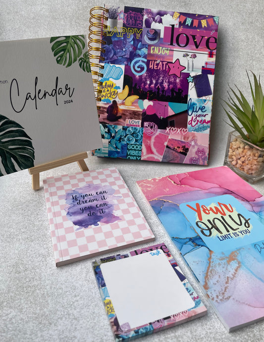 The Ultimate Undated Planner- Love Yourself Combo