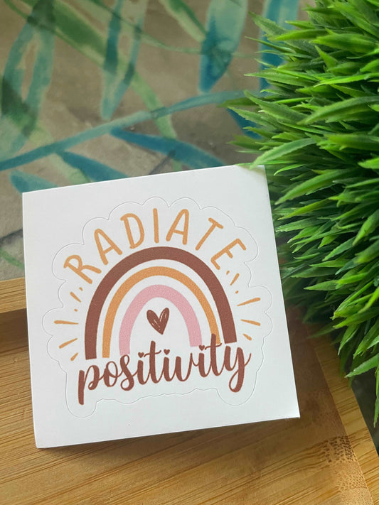 RADIATE POSITIVITY STICKER