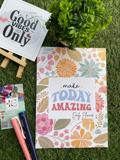 Embrace the Vibes Daily Planner: Make today amazing