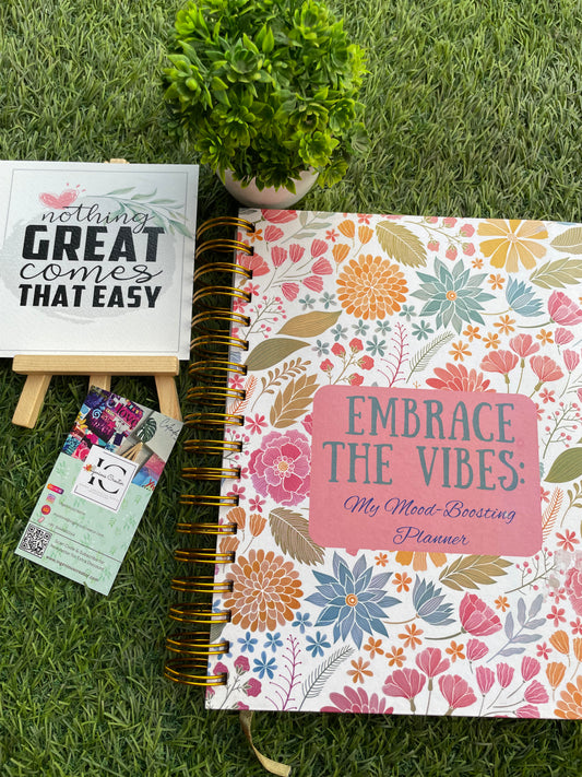 The Ultimate Undated Planner - Embrace the Vibes