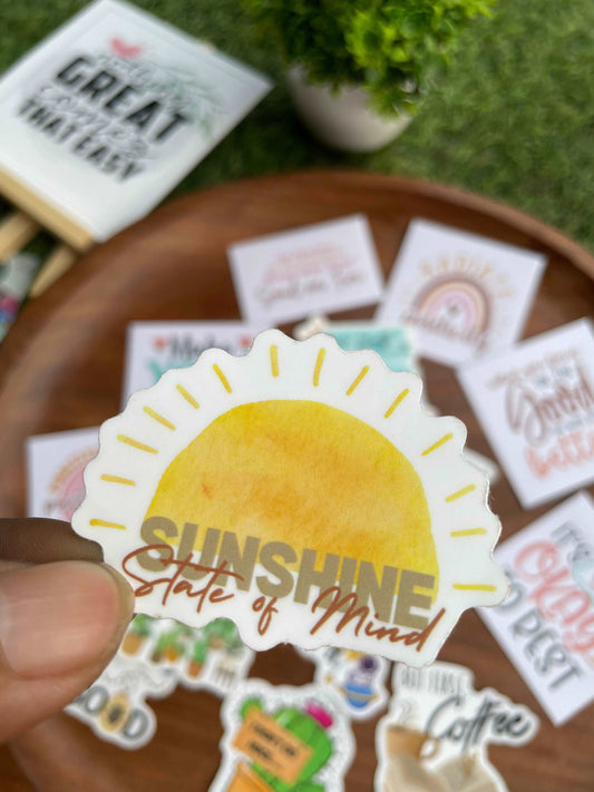 SUNSHINE STATE OF MIND STICKER