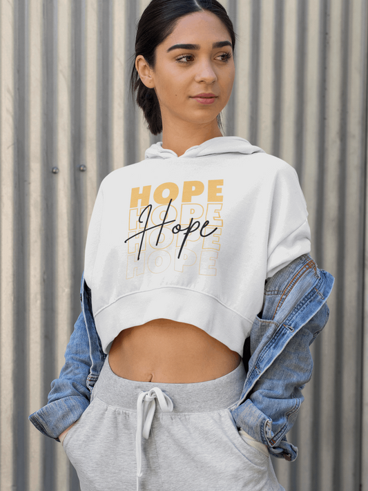 Hope Crop Hoodie