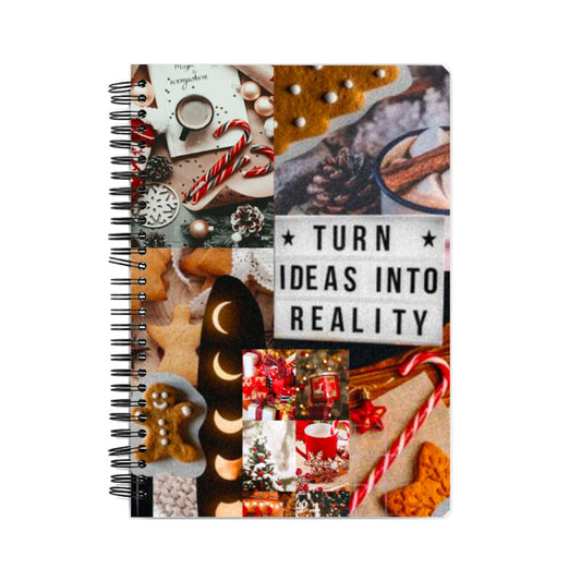 Turn Ideas Into Reality notebook